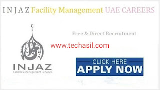 WALK IN INTERVIEW ANNOUNCED INJAZ FACILITIES MANAGEMENT SERVICE IN AJMAN