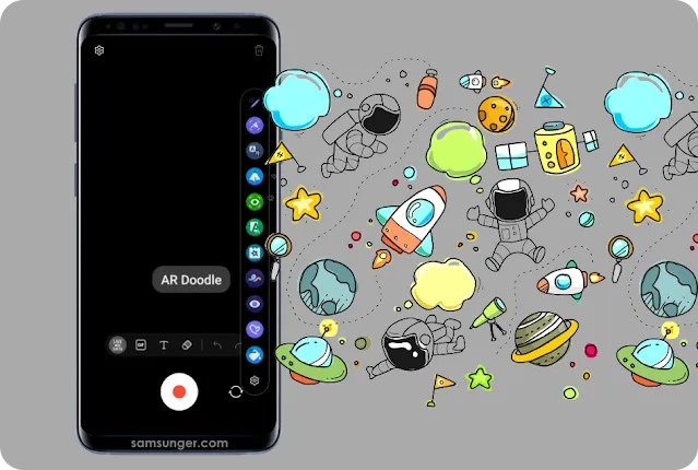 AR Doodle Feature in Air Commands Picture