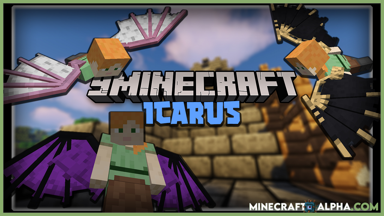 Minecraft Camellias’ Icarus Mod 1.17.1 Unique Wings