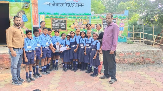 विद्यार्थ्यांची मेहनत व पालकांचे सहकार्य या दोन गोष्टींमुळे आज पुन्हा एकदा मक्तापूर शाळेच्या शिरपेचात मानाचा तुरा 