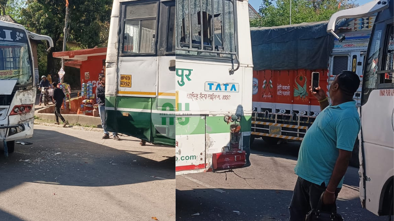 HRTC Bus Accident Hamirpur