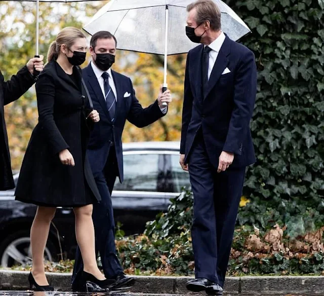 Grand Duke Henri, Hereditary Grand Duke Guillaume and Hereditary Grand Duchess Stephanie