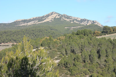 GR-7 Cabra del Camp a Vallespinosa, Puig de Comaverd des del Castell de Vallespinosa