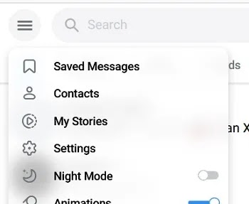 خيار Settings