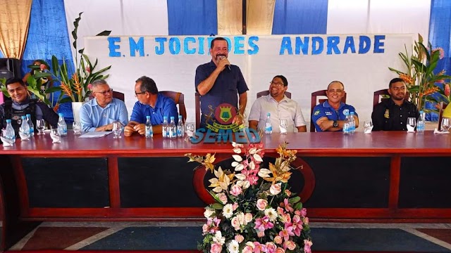 Escola Municipal Jociêdes Andrade entra no Programa Escola Cívico-Militar