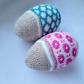 Pfiffigstes Fair Isle Ostereier/ easter eggs