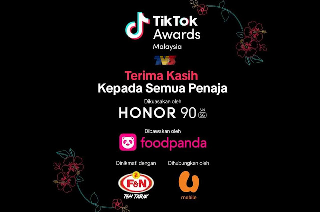 TAHNIAH PEMENANG TIKTOK AWARDS MALAYSIA 2023 BIAR ORI, BARU SEMPOI