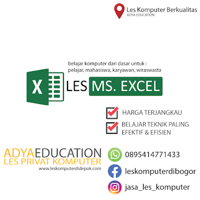 les excel di bojongsari depok