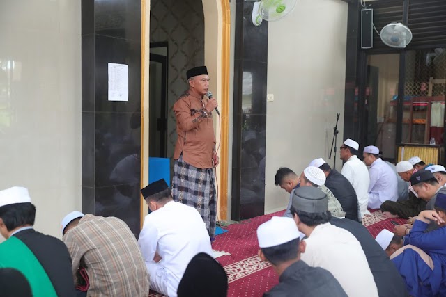 Momen Salat Id, Wabup Tanbu Rusli Harapkan Ini