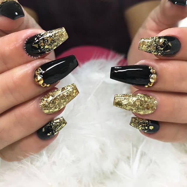 Black and Gold Summer Glam
