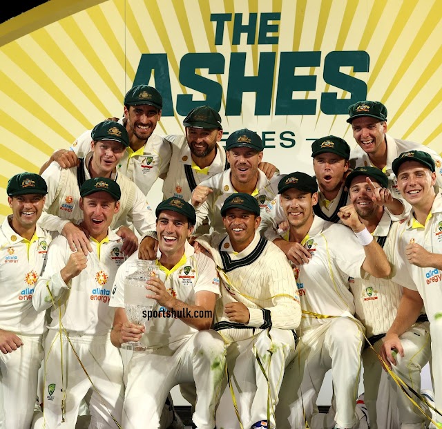 Australia won the Ashes 4-0 The celebrations continue for Australia