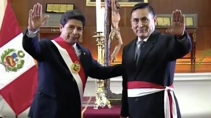 Presidente toma juramento a Hugo Barragán como ministro de Defensa y a Richard Tineo como titular del MTC