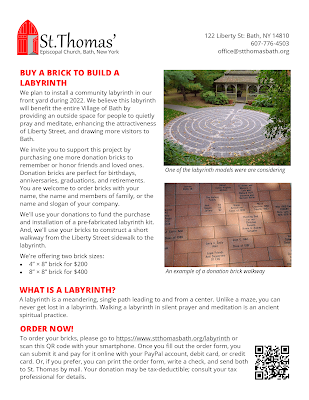 Full-page newsletter ad