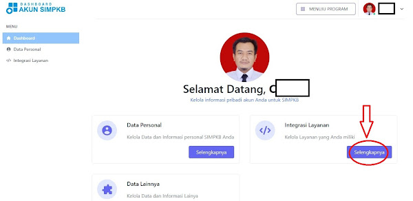 Cara Mengaitkan Akum SIMPKB dengan Akun Belajar ID