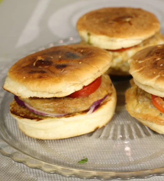shami bun kabab recipe with step by step photos and video