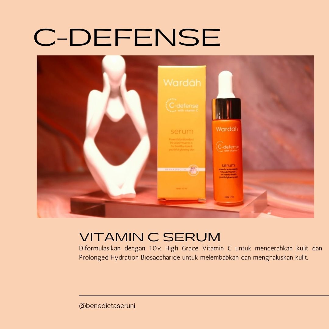 Wardah The Serum Expert C-Defense Serum by Benedicta Seruni