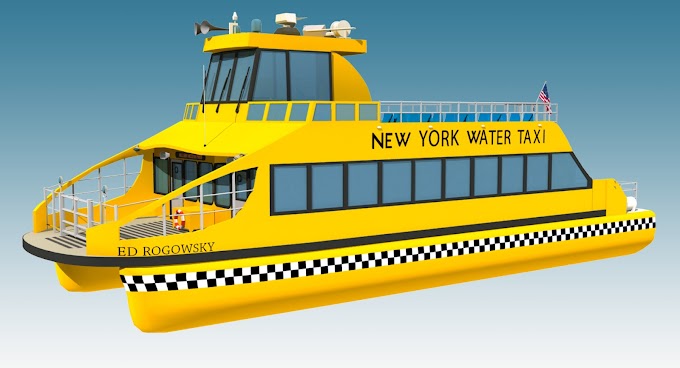  New York Water Taxi 3d model