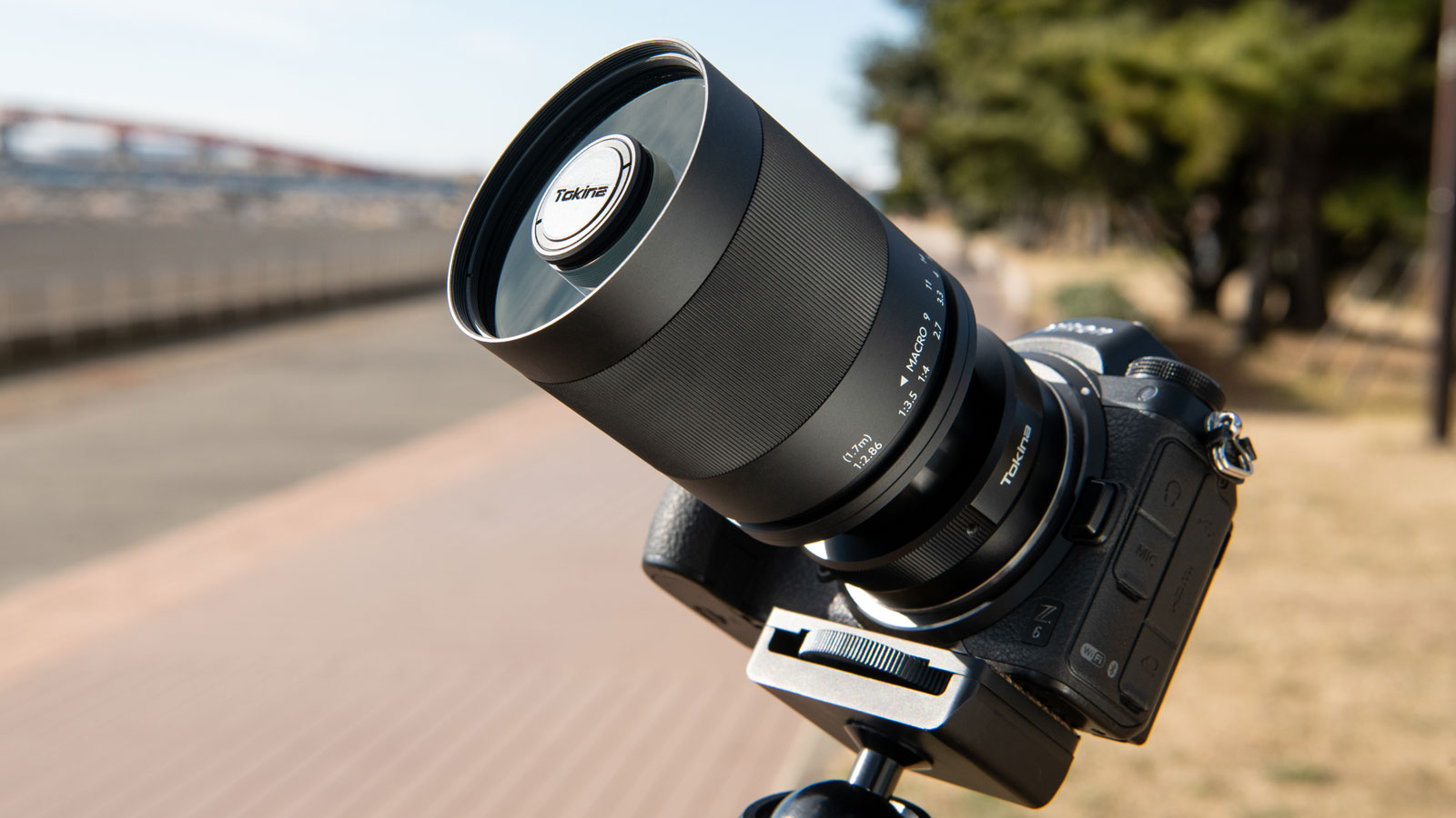 Объектив Tokina SZ Super Tele 500mm f/8 Reflex MF с камерой Nikon Z6