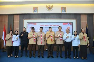 Jalin Kerjasama, Kwarcab Gerakan Pramuka Padang Beri Pendidikan Kepramukaan bagi Warga Binaan Lapas Kelas IIA