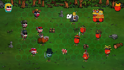 CountryBalls Heroes game screenshot