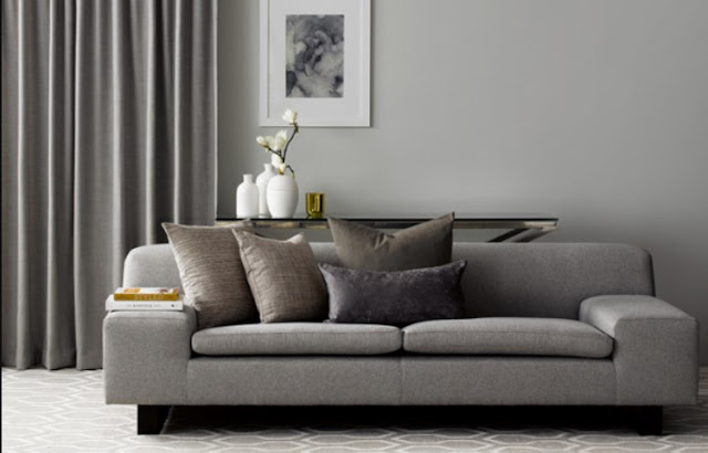 living room curtain ideas grey sofa