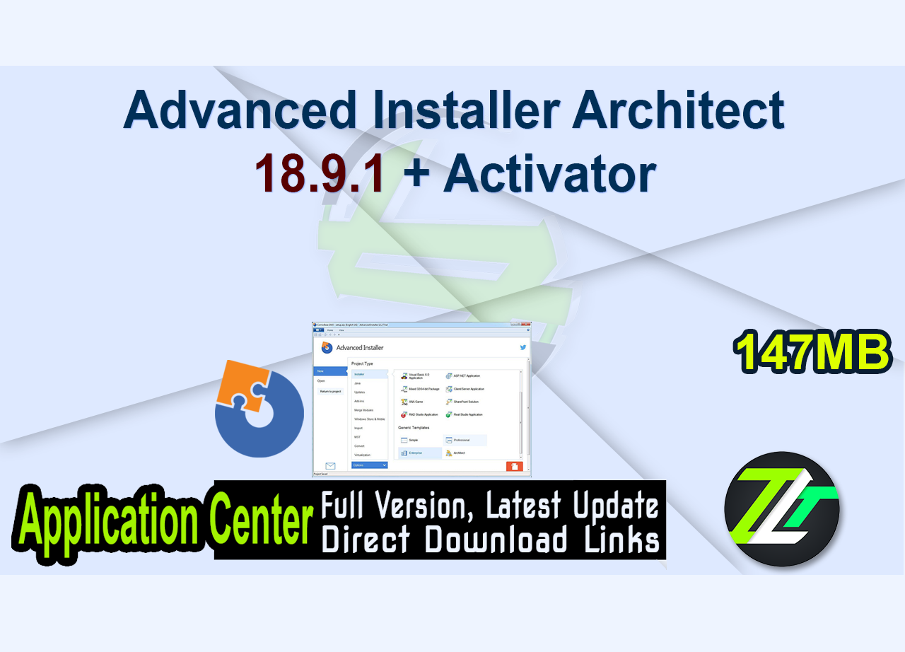 Advanced Installer Architect 18.9.1 + Activator
