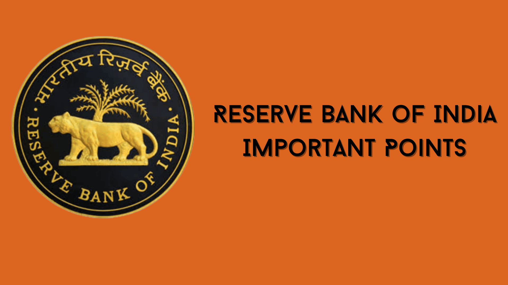 RBI important points