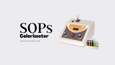 Standard Operating Procedure (SOPs) of Colorimeter