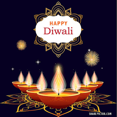 Happy Diwali wishes greeting card images 2021