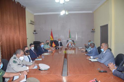 لقاء تشاوري لتعزيز التعاون الموريتاني الإسباني في مجال السلامة الطرقية