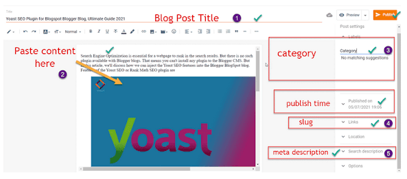 setting plugin yoast