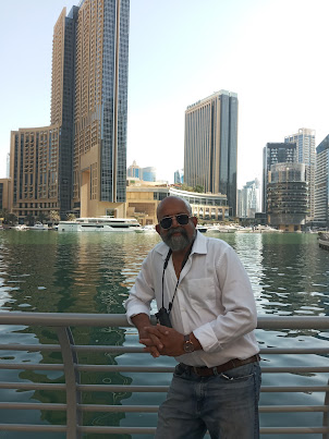 At Marina Bay in Dubai.