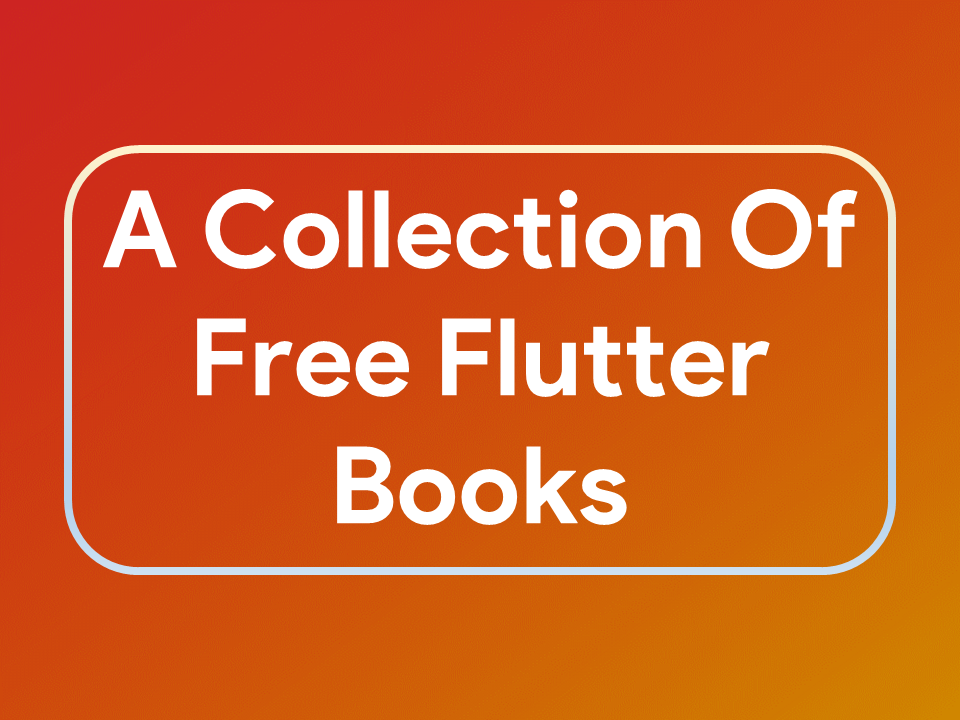Best Flutter Books