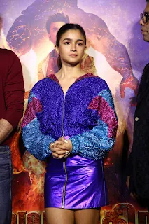 Alia Bhatt stills at Brahmastra movie motion poster launch