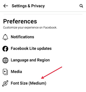 Facebook Lite Par Font Change Kaise Kare