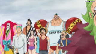 ワンピースアニメ ドレスローザ編 744話 ルフィ Monkey D. Luffy | ONE PIECE Episode 744