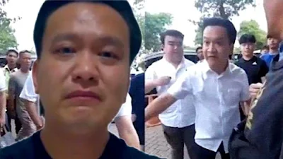 Pengusaha Ivan Sugianto Menangis Minta Maaf setelah Paksa Siswa Sujud dan Menggonggong, Mohon Ampun