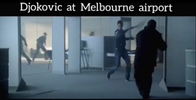 Un divertente video rivela come ha reagito Djokovic all'aeroporto di Melbourne