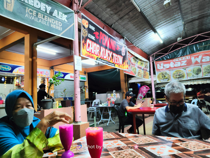 Makan Malam di Kuali Panas, Medan Selera SEDC Bintulu, Sarawak