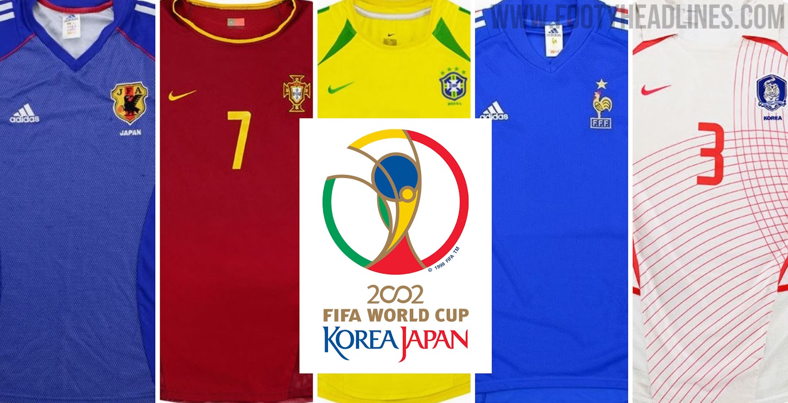 2002 World Cup Kit Overview - All 64 Kits - Footy Headlines