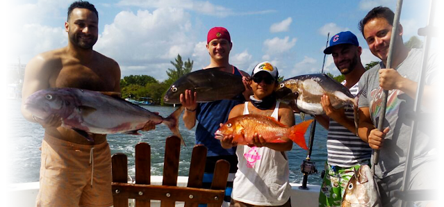 deep sea fishing Cancun