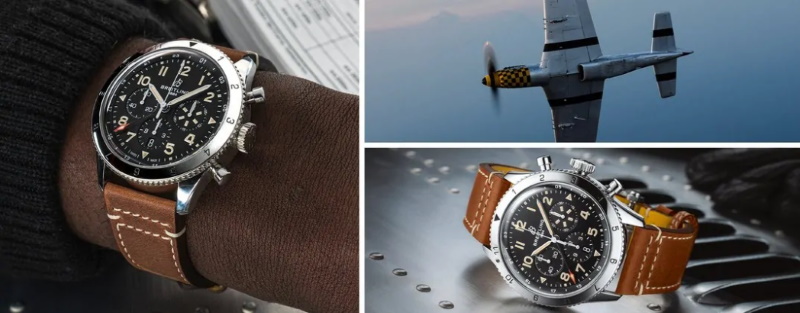 Breitling Super AVI Collection Inspired by WWII Warbirds