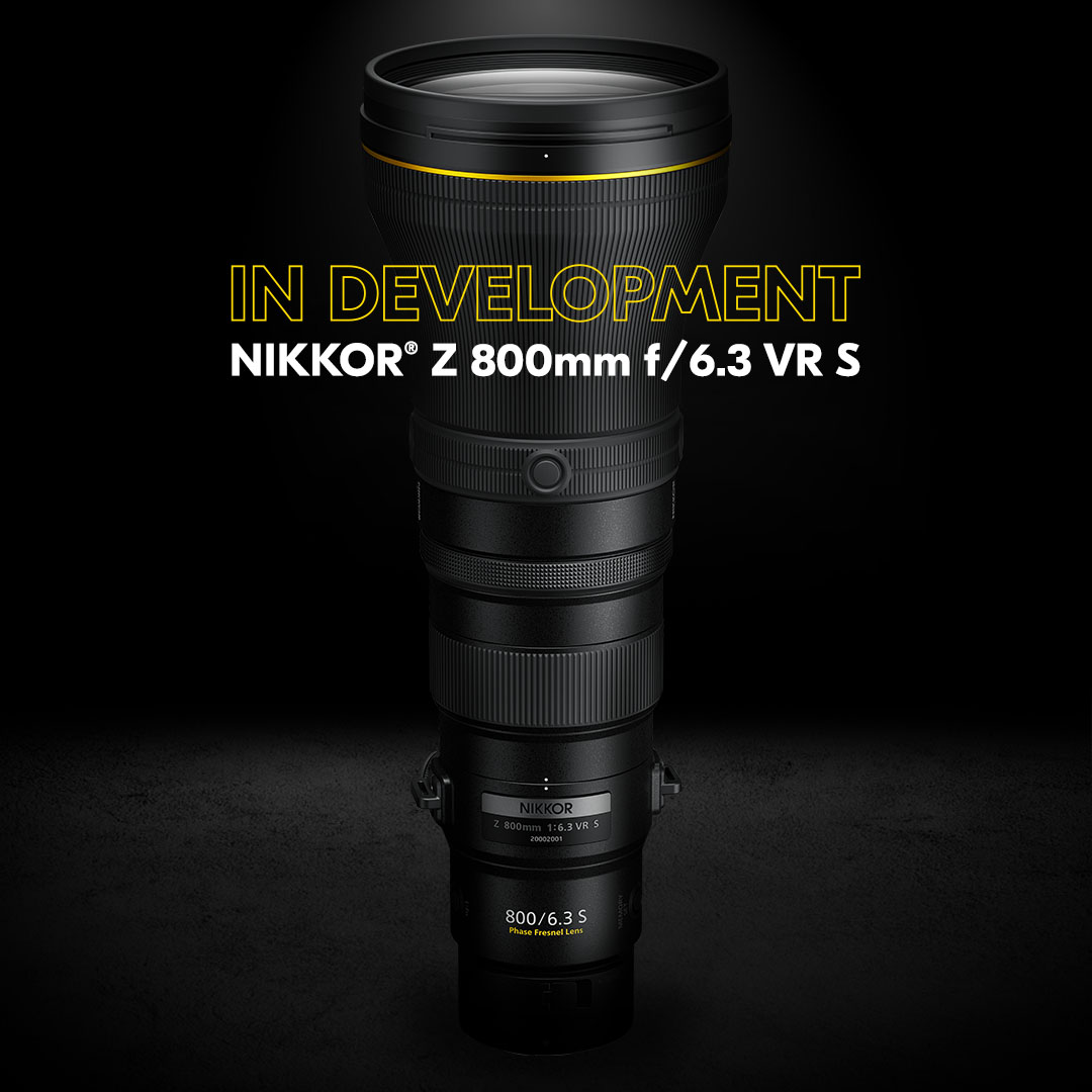 объектив Nikon Nikkor Z 800mm f/6.3 VR PF S