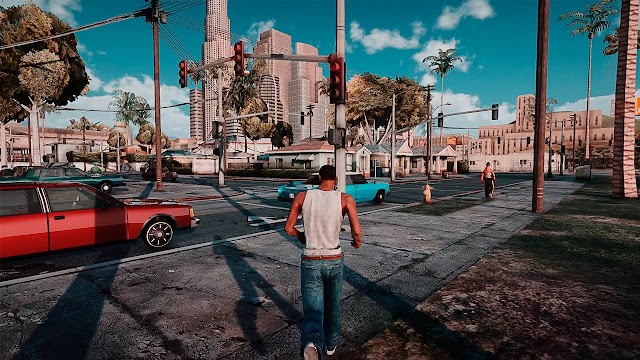 GTA SAN ANDREAS GRÁFICOS 4K PS4 ANDROID