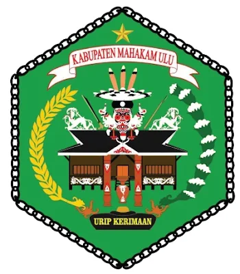 Logo / Lambang Kabupaten Mahakam Ulu - Latar (Background) Putih & Transparent (PNG)