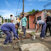 Avanza la obra de Red Secundaria de Agua Potable en el barrio Villa Azul