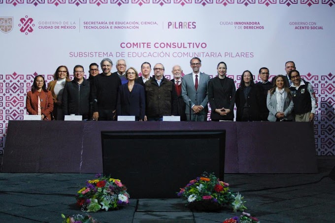 Instala Gobierno Capitalino comité consultivo del Subsistema de Educación Comunitaria PILARES