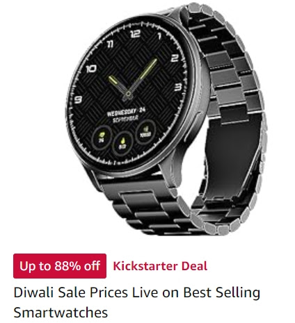 Diwali Sale Prices Live on Best Selling Smartwatches and Ear Buds