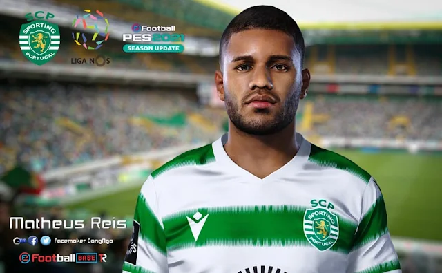 Matheus Reis Face For eFootball PES 2021