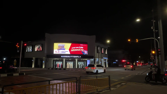 Big Pharmacy Ad Malaysia Georgetown Digital Out of Home Advertising Jalan Burma LED Billboard Advertising Penang